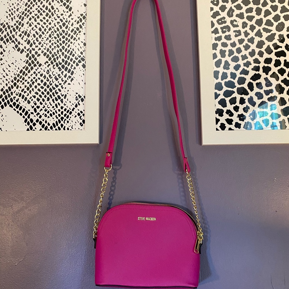 Hot Pink Steve Madden Crossbody Bag